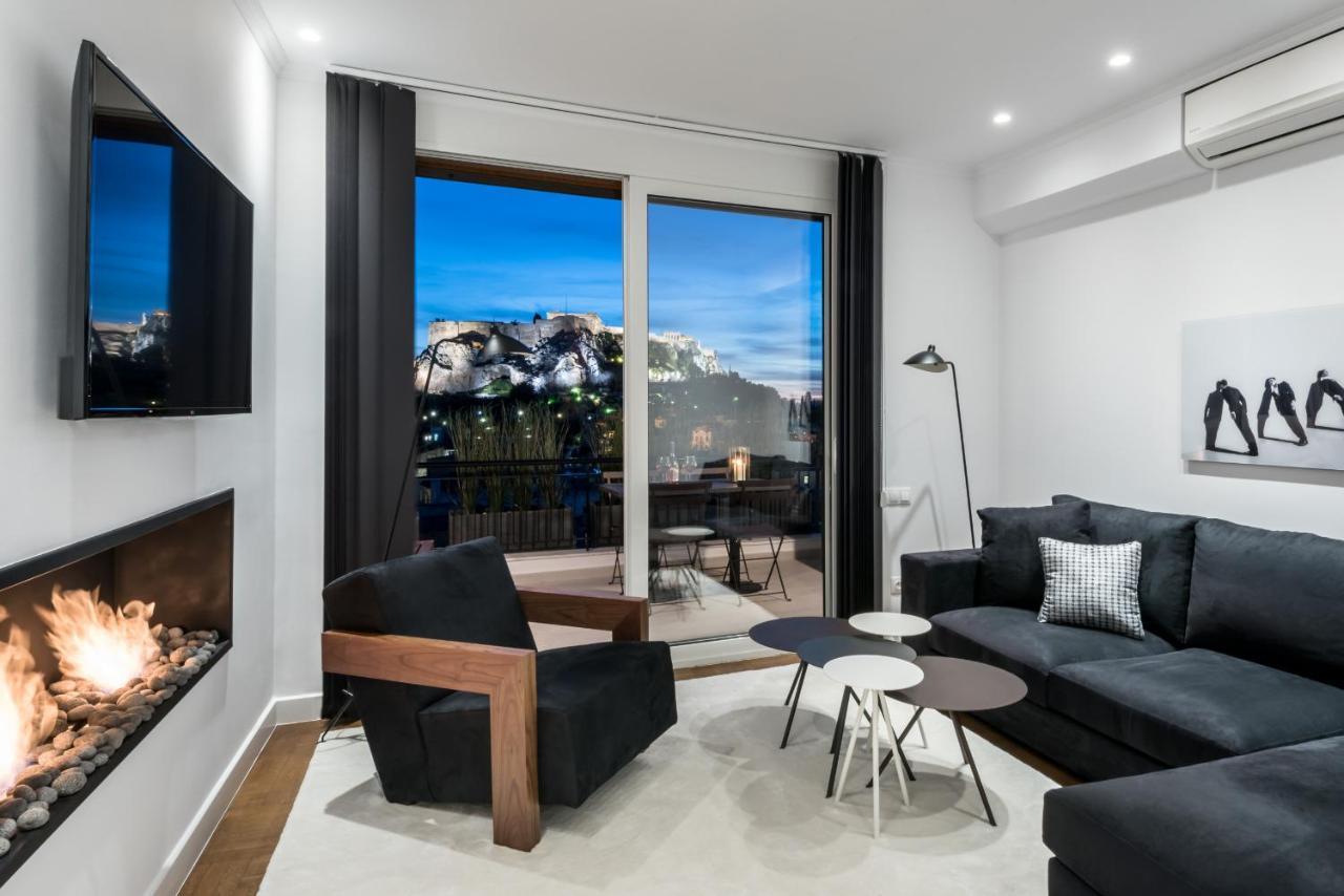 Executive 2 Bdr Suite In Plaka - Acropolis View Atenas Exterior foto