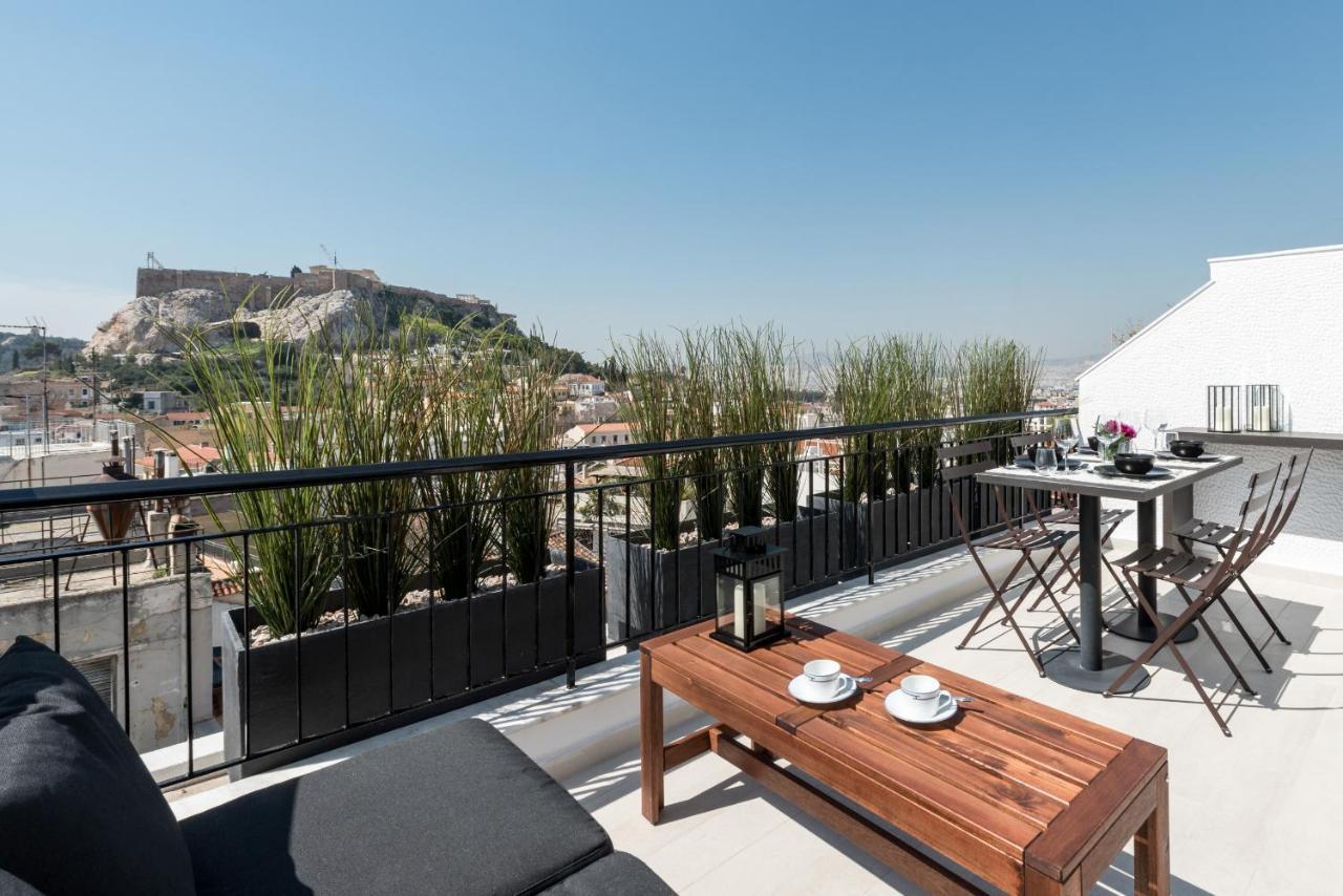 Executive 2 Bdr Suite In Plaka - Acropolis View Atenas Exterior foto